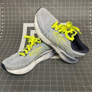 Brooks Glycerin GTS 20 Light Blue Nightlife W size 10